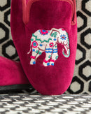 Mules Olivier Éléphant - Rouge - Femme