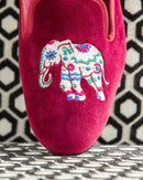Mules Olivier Éléphant - Rouge - Femme