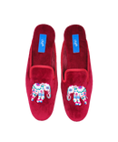 Mules Olivier Éléphant - Rouge - Femme