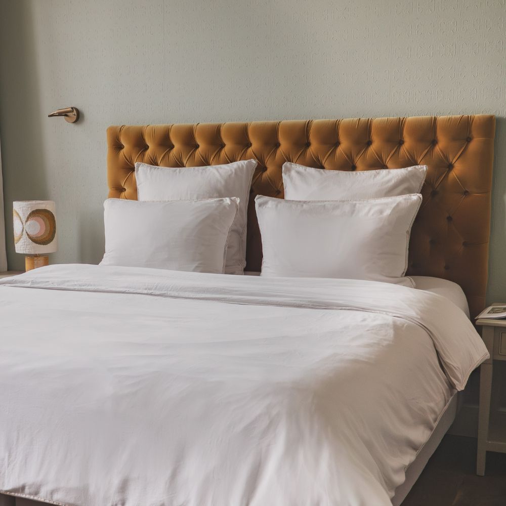 Fitted Sheet / B35cm - White