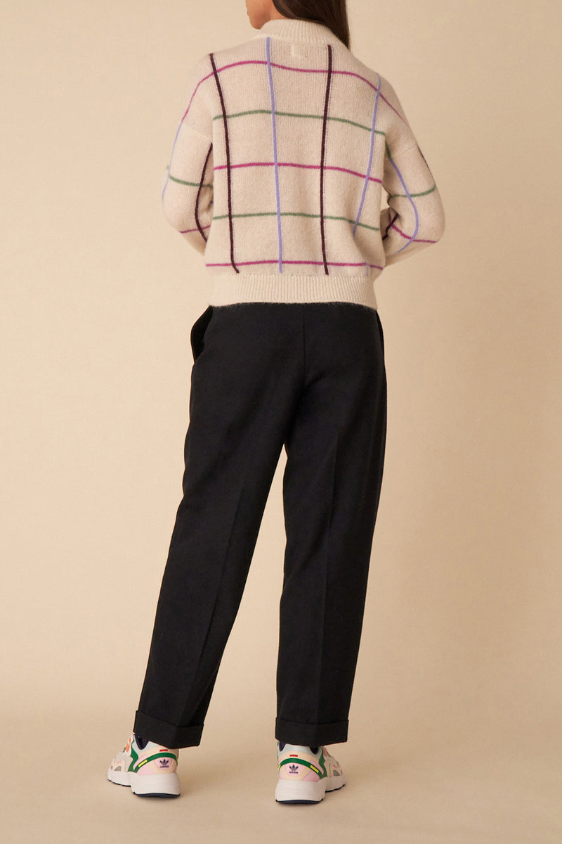 Chandler Sweater - Ecru/Multico