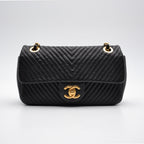 Chanel Timeless Single Flap Chevron