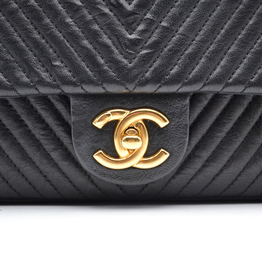 Chanel Timeless Single Flap Chevron