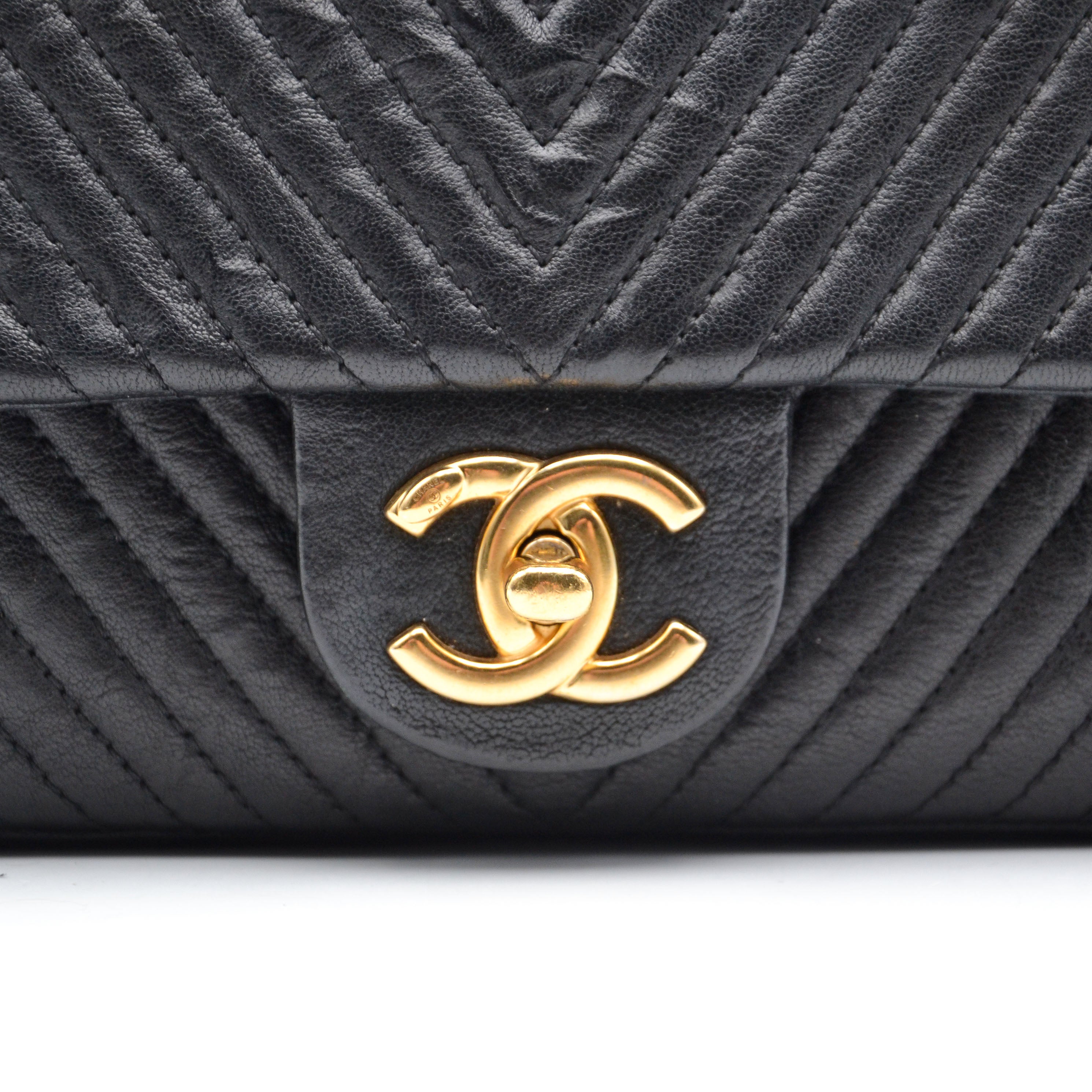 Chanel Timeless Single Flap Chevron