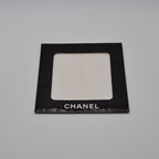 Pañuelo Chanel Cuadrado Seda Crudo y Oro