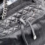 Chanel Tote Vintage Pony Hair Noir