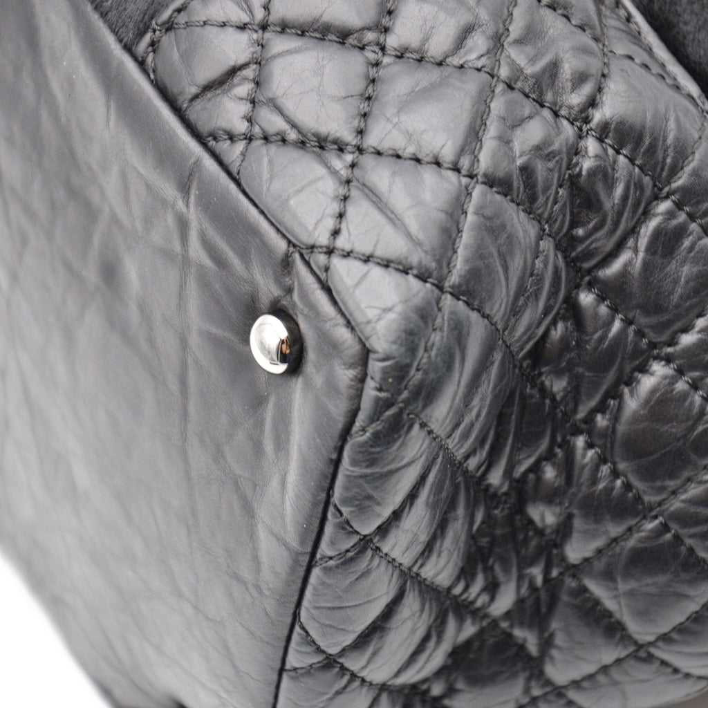 Chanel Tote Vintage Pony Hair Noir