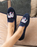 Chaussons Olivier Éléphant - Navy - Femme