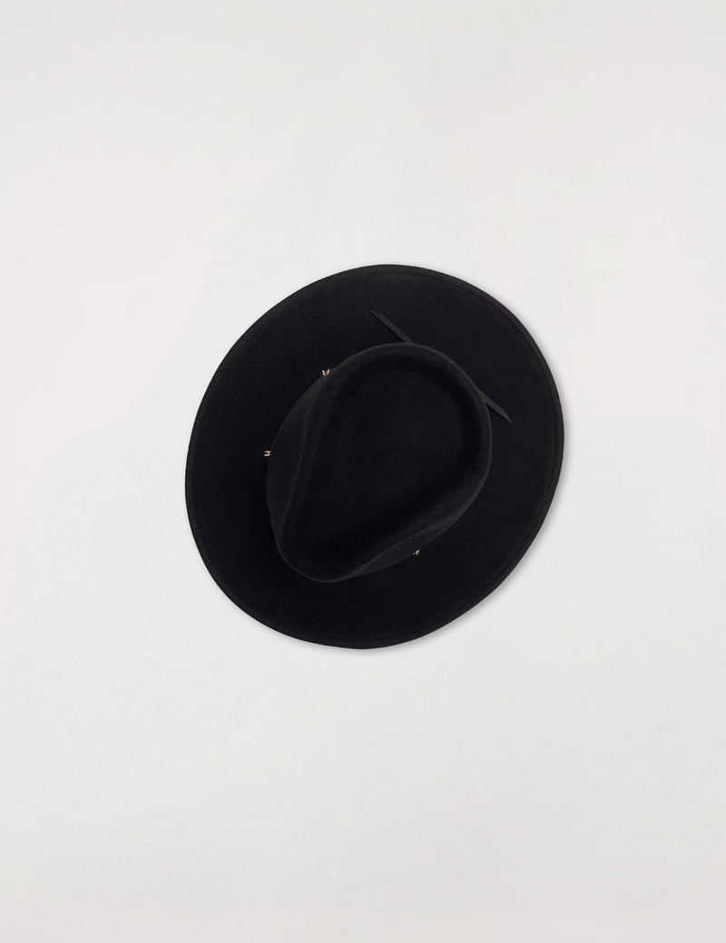 Chapeau Feutre Agatha - Black