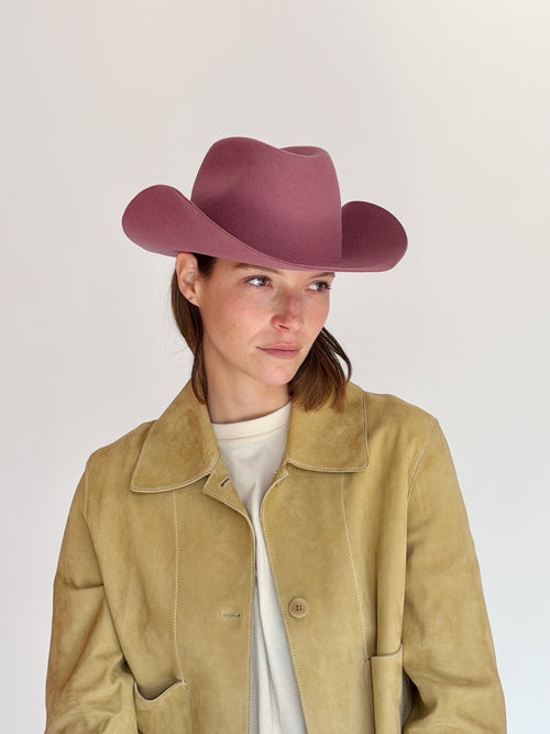 Chapeau Feutre Palermo - Nostalgia Pink