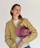 Sombrero de Fieltro Palermo - Rosa Nostalgia