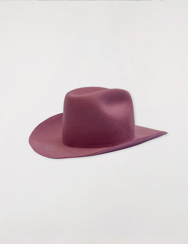 Sombrero de Fieltro Palermo - Rosa Nostalgia