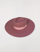 Sombrero de Fieltro Paul - Rosa Nostalgia