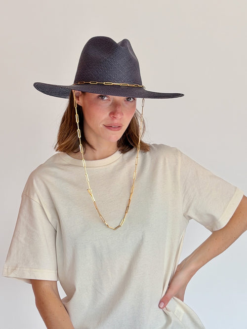 Chapeau Paille Sunny - Navy