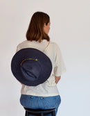 Sunny Straw Hat - Navy