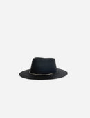 Sombrero de Fieltro Ulysse Plata - Negro