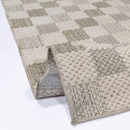 Muted Checkerboard – Tvättbar gångmatta