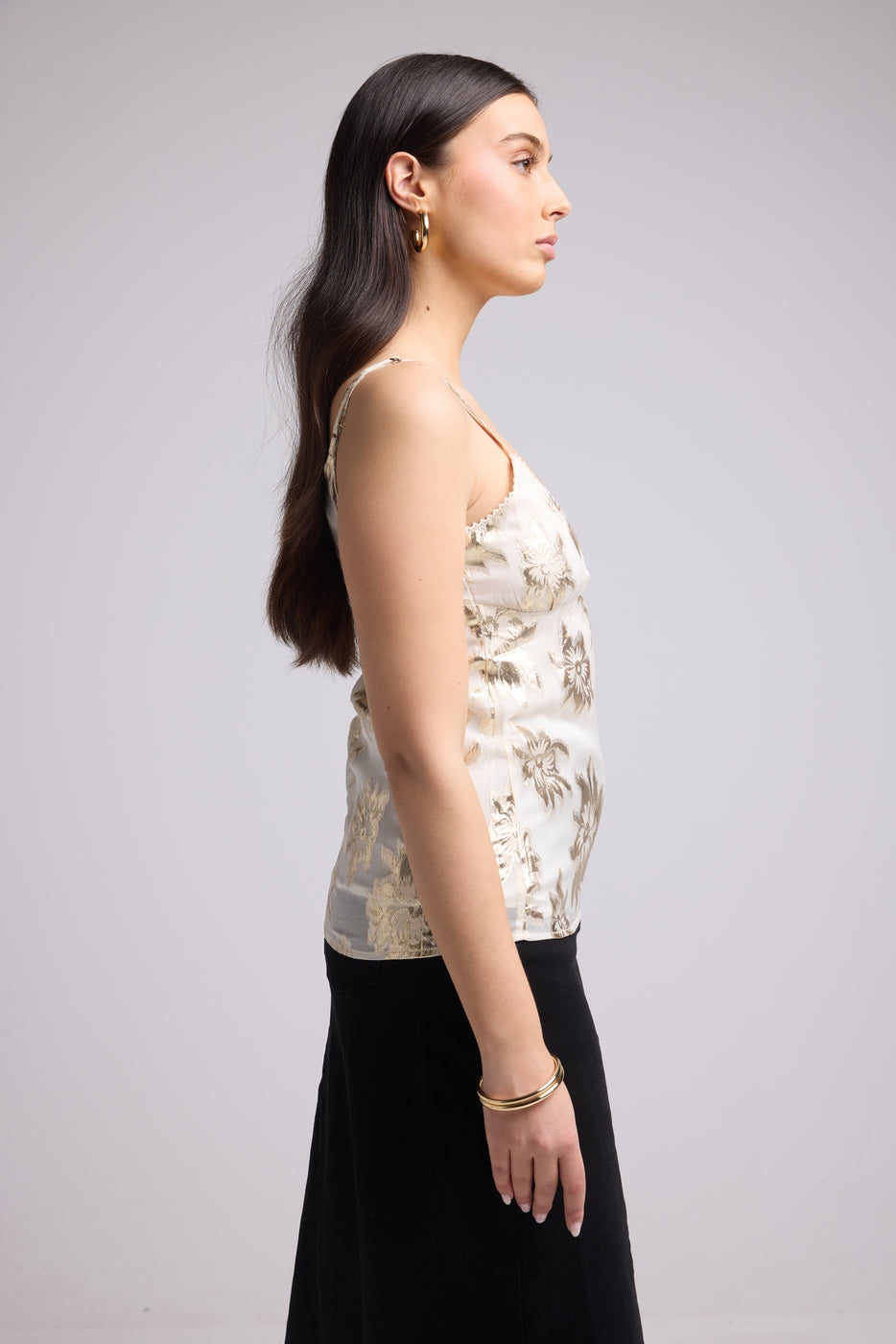 Camiseta sin mangas - Charlotte - Blanco
