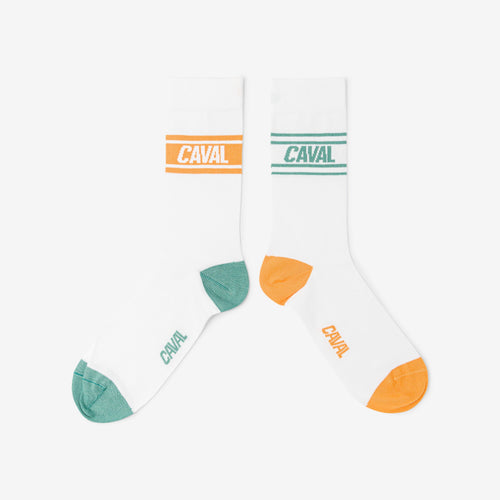 Chaussettes - Vert/Orange - Light