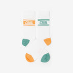 Chaussettes - Vert/Orange - Light