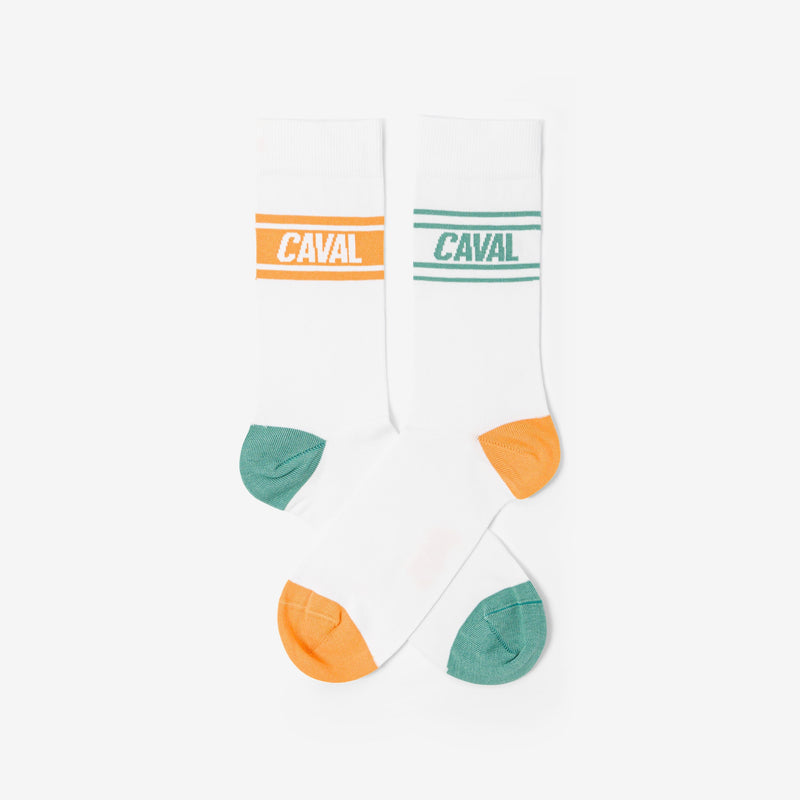 Chaussettes - Vert/Orange - Light