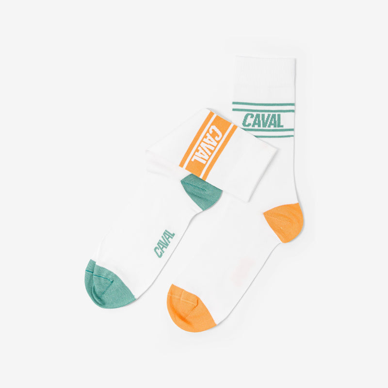 Chaussettes - Vert/Orange - Light