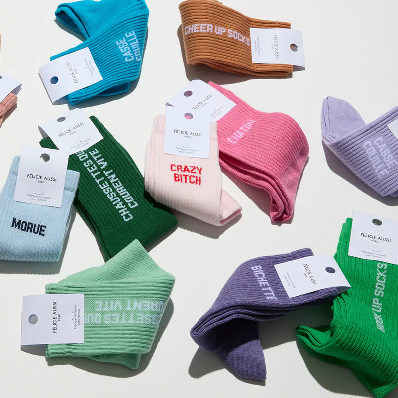 Chaussettes Crazy Bitch