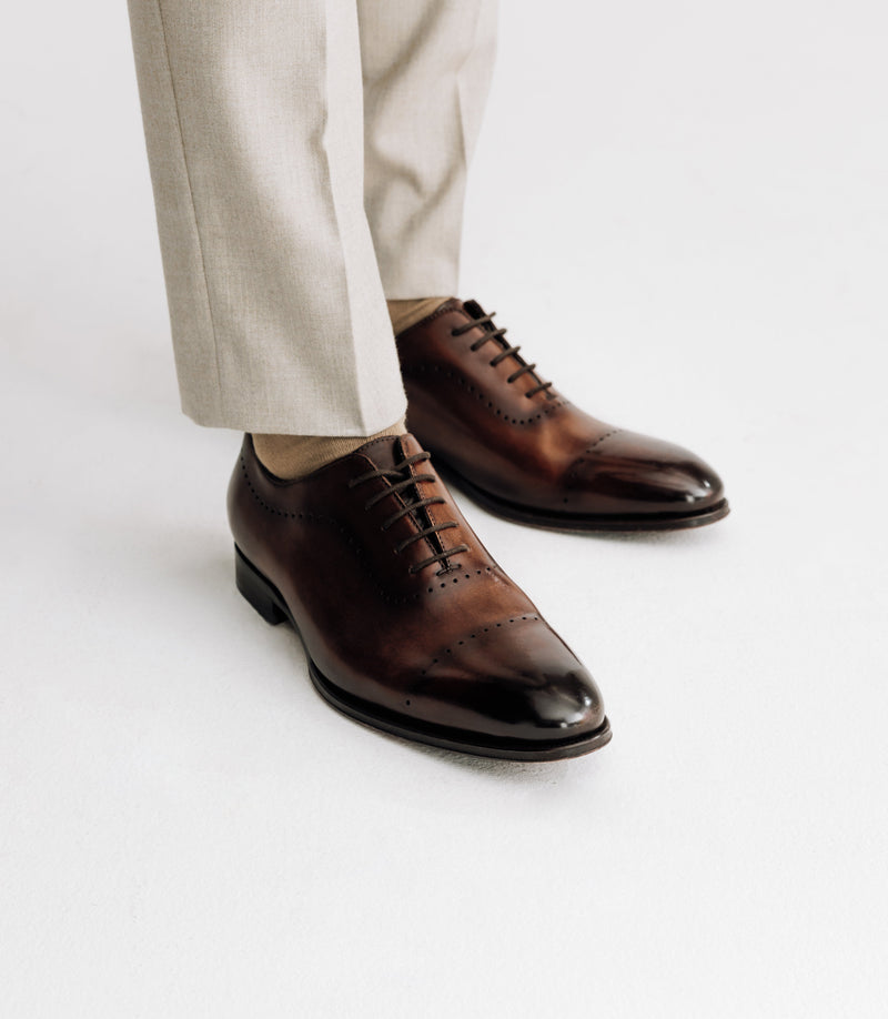 Chaussures Richelieu Marron