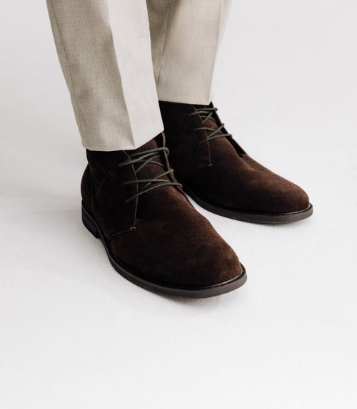 Chaussures montantes marron - IZAC