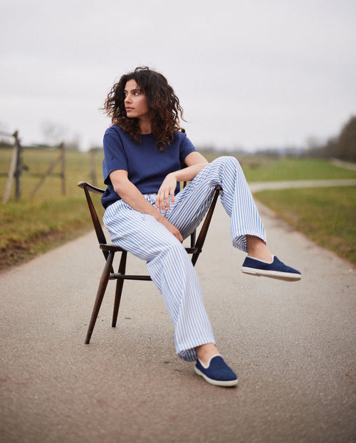 Chausson Bruson - Denim Brut - Femme