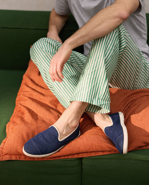 Chausson Bruson - Denim Brut - Homme