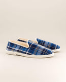 Chausson Bruson - Tartan Bleu - Homme