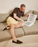 Espadrille Cenitz - Éponge De Bambou Kaki - Homme