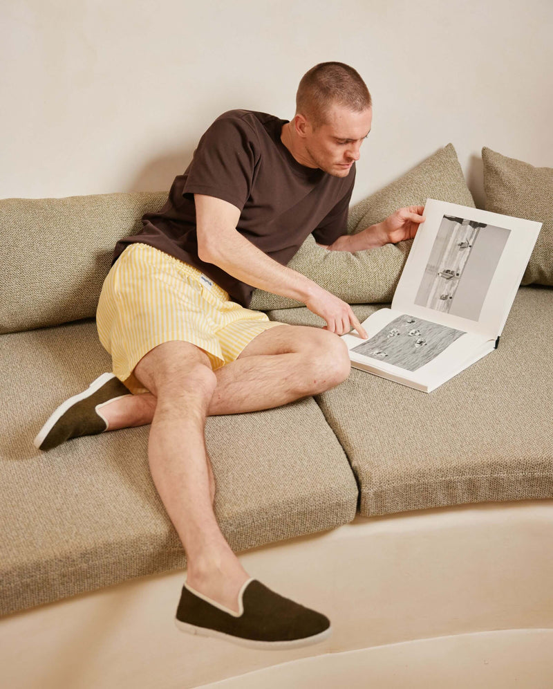 Espadrille Cenitz - Éponge De Bambou Kaki - Homme