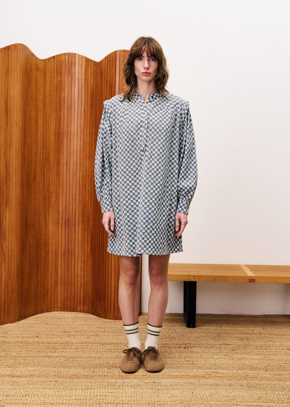 Robe Allium - Bleu Jean