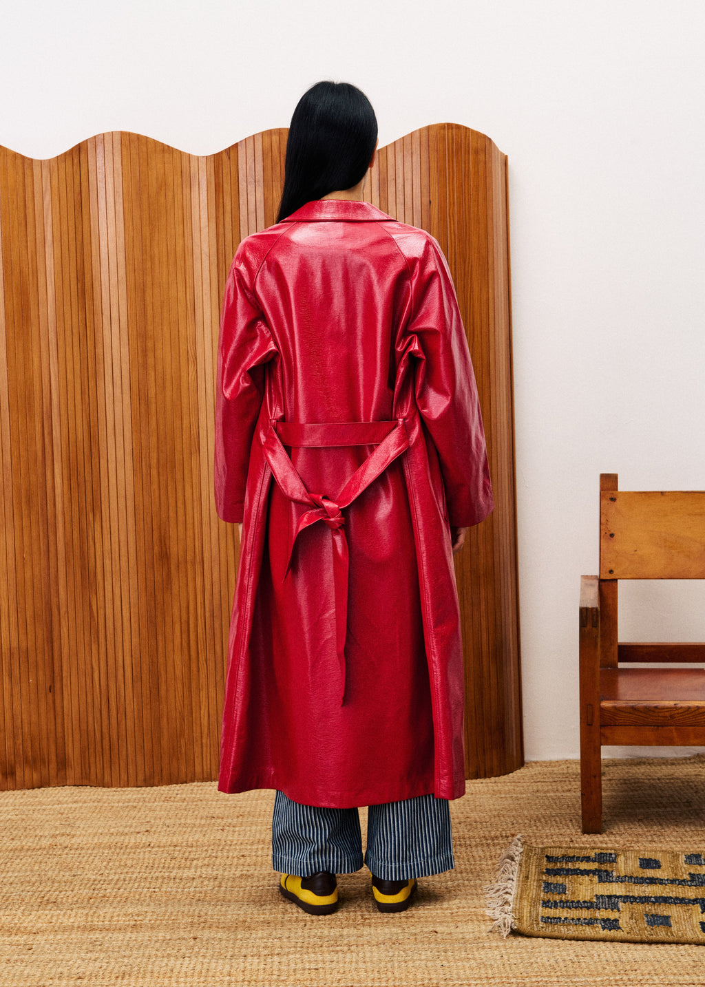 Trench Halimi - Rouge