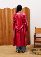 Trench Halimi - Rouge