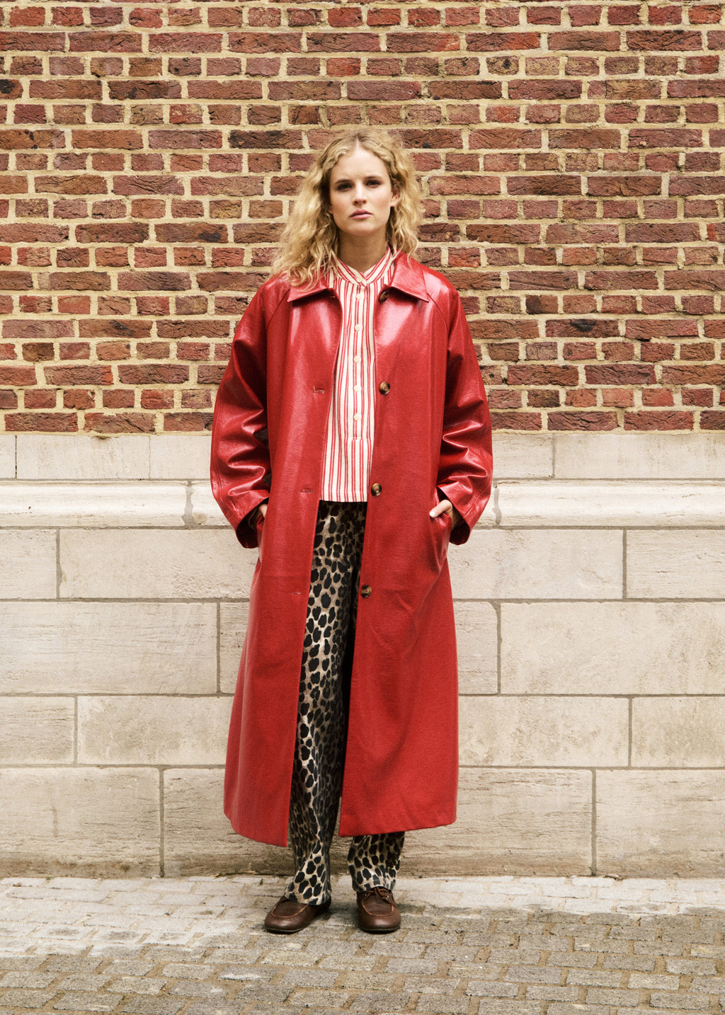 Trench Halimi - Rouge