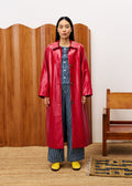 Trench Halimi - Rouge