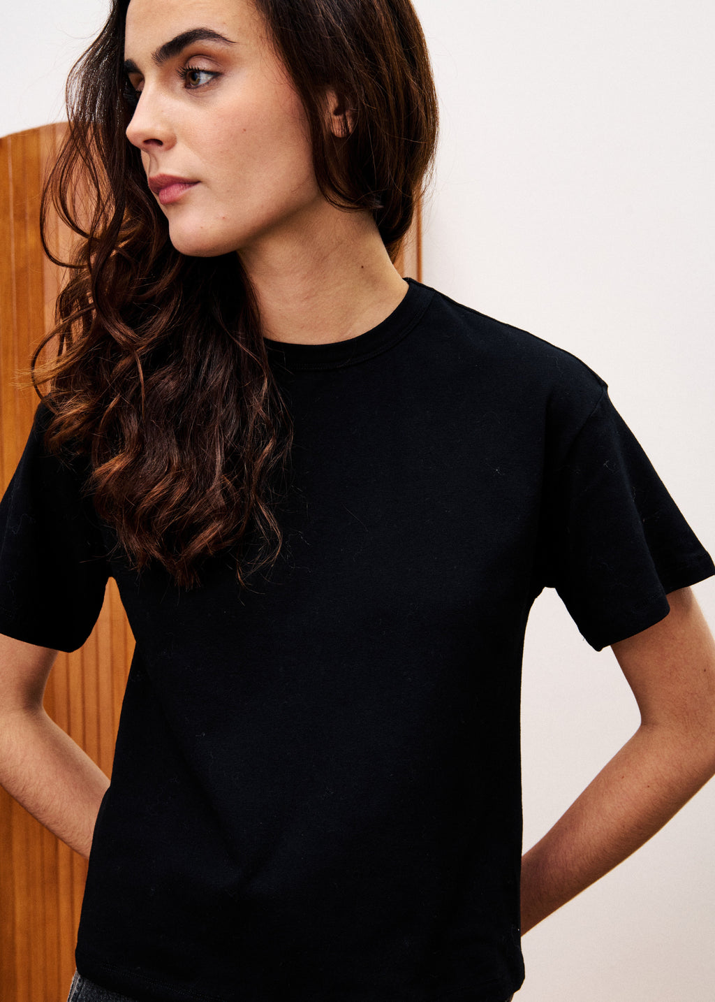 T-Shirt Nebelung - Noir