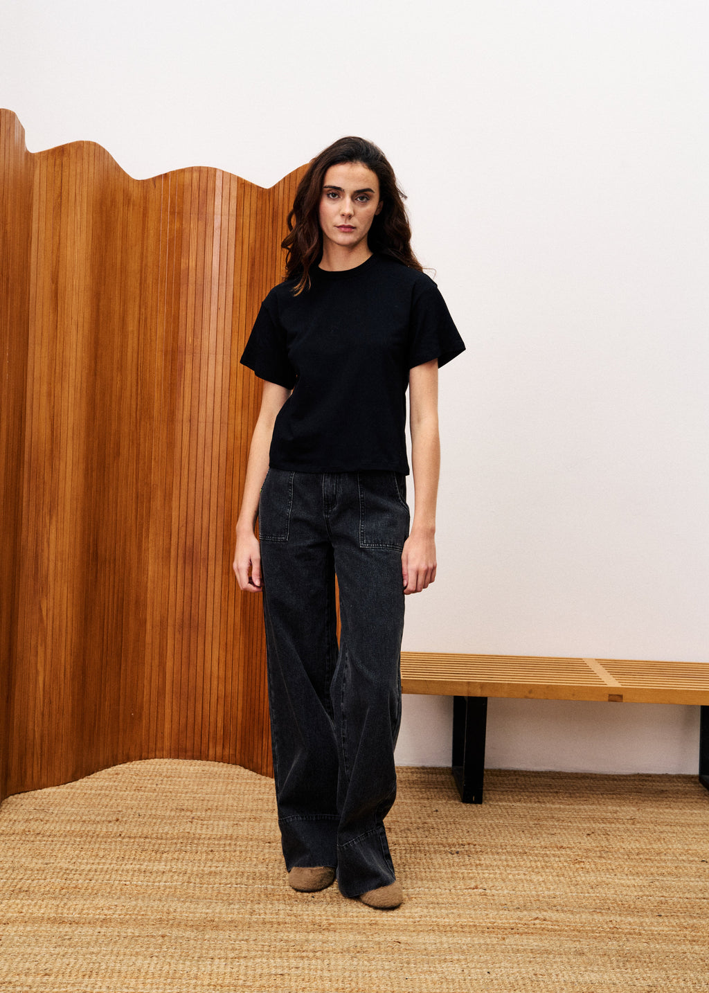 T-Shirt Nebelung - Noir