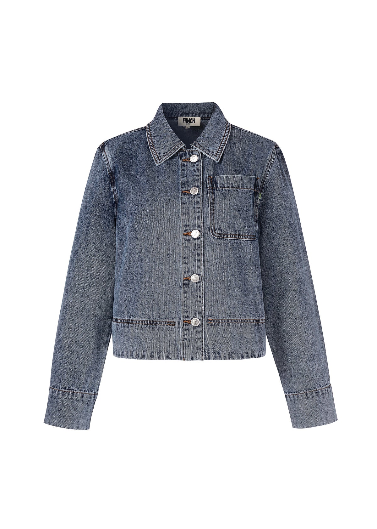 Veste Camus - Bleu Jean