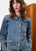 Veste Camus - Bleu Jean