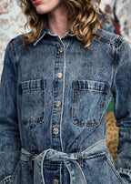 Combinaison Verveine - Bleu Jean