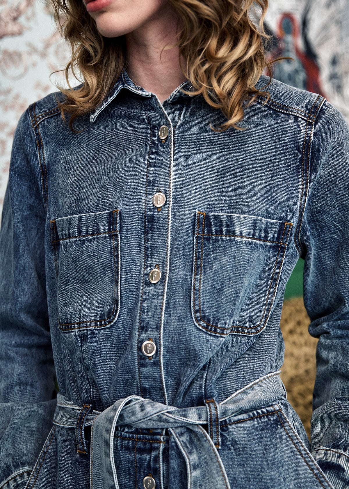 Combinaison Verveine - Bleu Jean