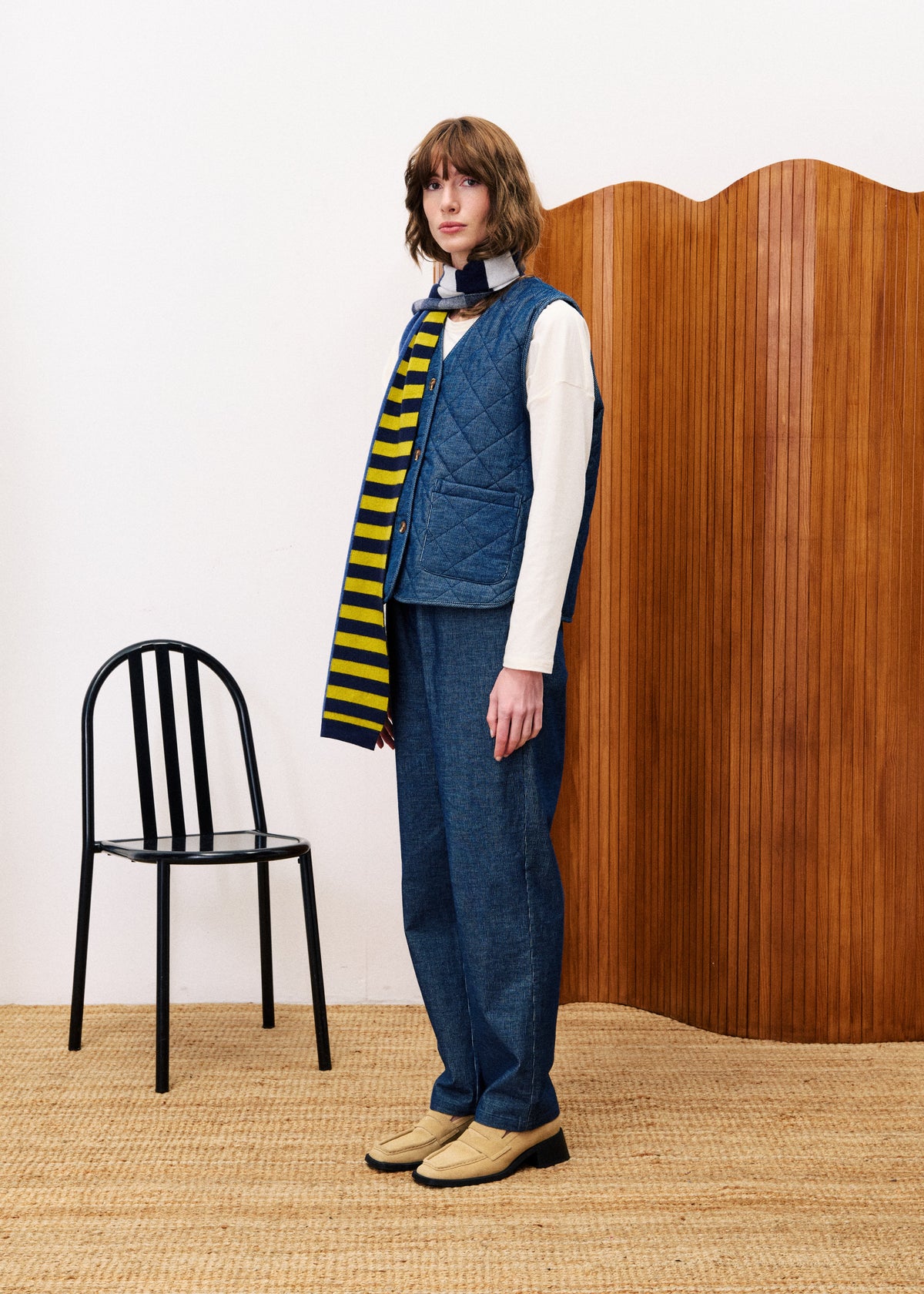 Gilet Baudelaire - Bleu Marine