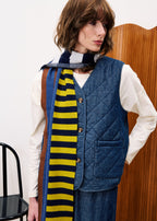 Gilet Baudelaire - Bleu Marine