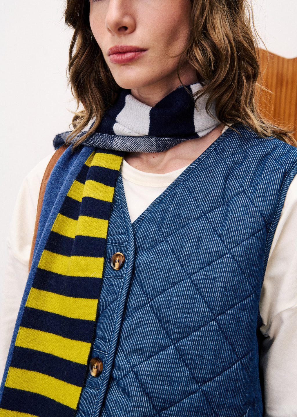 Gilet Baudelaire - Bleu Marine