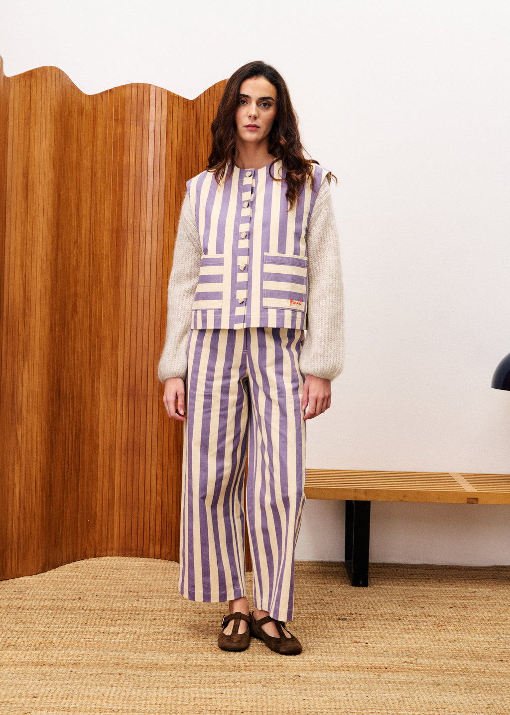 Gilet Sagan - Lilas