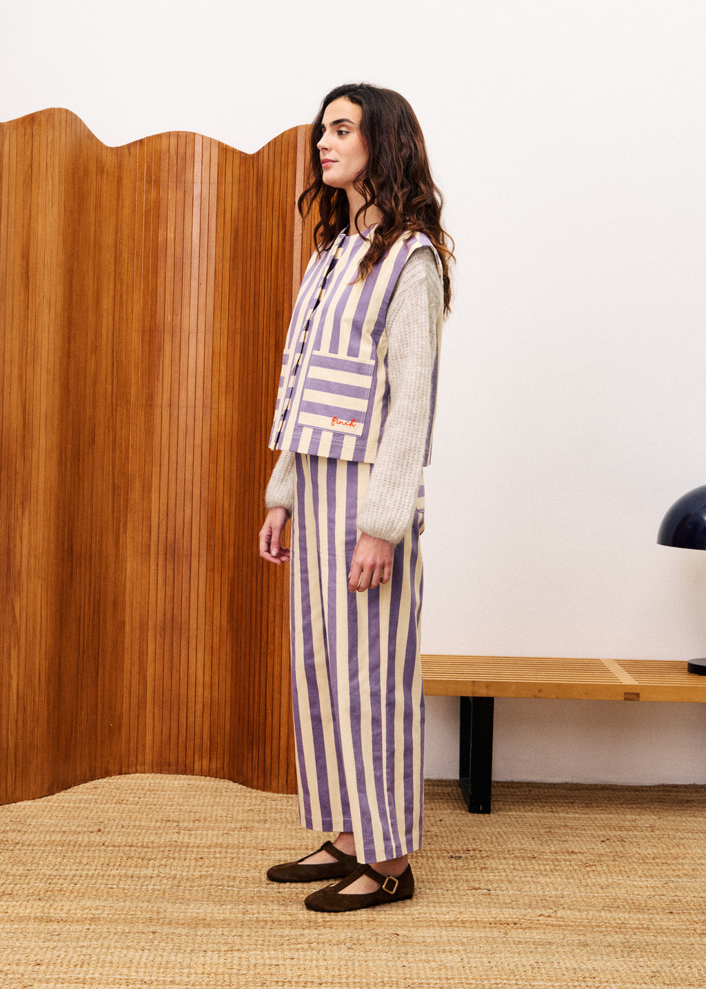 Gilet Sagan - Lilas